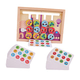 Maxbell Slide Puzzle Preschool Educational Boys Girls Logical Game Travel Toys