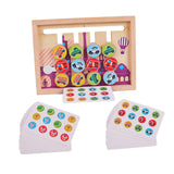 Maxbell Slide Puzzle Preschool Educational Boys Girls Logical Game Travel Toys