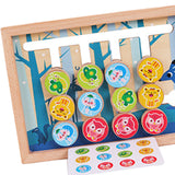 Maxbell Slide Puzzle Preschool Educational Boys Girls Logical Game Travel Toys