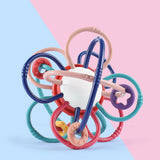 Maxbell Baby Teething Toy Baby Rattle Girls Boys Gifts 0-3-6-12 Months Montessori Toys