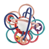 Maxbell Baby Teething Toy Baby Rattle Girls Boys Gifts 0-3-6-12 Months Montessori Toys