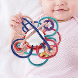 Maxbell Baby Teething Toy Baby Rattle Girls Boys Gifts 0-3-6-12 Months Montessori Toys