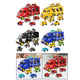 Maxbell Fire Truck Toy Friction Power Vehicles for Party Favors Easter Birthday Gift Red