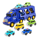 Maxbell Fire Truck Toy Friction Power Vehicles for Party Favors Easter Birthday Gift Blue