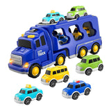 Maxbell Fire Truck Toy Friction Power Vehicles for Party Favors Easter Birthday Gift Blue
