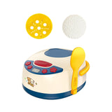 Maxbell Kitchen Pretend Play Toys Kids Rice Cooker Toy for Children Age 3 4 5 6 Kids White