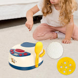 Maxbell Kitchen Pretend Play Toys Kids Rice Cooker Toy for Children Age 3 4 5 6 Kids White