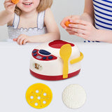 Maxbell Kitchen Pretend Play Toys Kids Rice Cooker Toy for Children Age 3 4 5 6 Kids Red