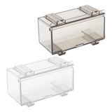 Maxbell Toy Cars Organizer Protection Storage Durable Car Display Box for Model Cars Clear