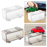 Maxbell Toy Cars Organizer Protection Storage Durable Car Display Box for Model Cars Clear