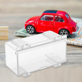 Maxbell Toy Cars Organizer Protection Storage Durable Car Display Box for Model Cars Clear