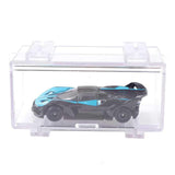 Maxbell Toy Cars Organizer Protection Storage Durable Car Display Box for Model Cars Clear