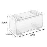 Maxbell Toy Cars Organizer Protection Storage Durable Car Display Box for Model Cars Clear