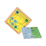 Maxbell Wooden Blocks Puzzle Brain Teasers Toy for 3 4 5 6 Years Old Girls Boys Kids