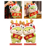 Maxbell 2024 Dragon Year Mascots Dragon Plush Toy for Bedroom Living Room Desk