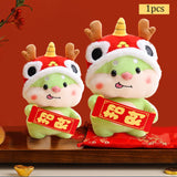 Maxbell 2024 Dragon Year Mascots Dragon Plush Toy for Bedroom Living Room Desk