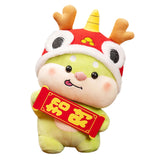Maxbell 2024 Dragon Year Mascots Dragon Plush Toy for Bedroom Living Room Desk