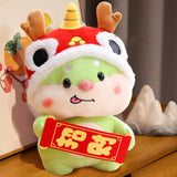 Maxbell 2024 Dragon Year Mascots Dragon Plush Toy for Bedroom Living Room Desk