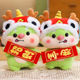 Maxbell 2024 Dragon Year Mascots Dragon Plush Toy for Bedroom Living Room Desk