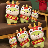 Maxbell 2024 Dragon Year Mascots Dragon Plush Toy for Bedroom Living Room Desk