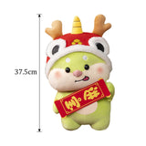 Maxbell 2024 Dragon Year Mascots Dragon Plush Toy for Bedroom Living Room Desk