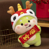 Maxbell 2024 Dragon Year Mascots Dragon Plush Toy for Bedroom Living Room Desk