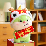 Maxbell 2024 Dragon Year Mascots Dragon Plush Toy for Bedroom Living Room Desk