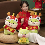 Maxbell Dragon Plush Animal Comfortable Party Favors New Year for Car Office Table