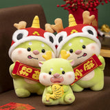 Maxbell Dragon Plush Animal Comfortable Party Favors New Year for Car Office Table