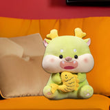 Maxbell Dragon Plush Animal Comfortable Party Favors New Year for Car Office Table
