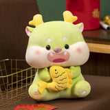 Maxbell Dragon Plush Animal Comfortable Party Favors New Year for Car Office Table