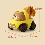 Maxbell Animal Car Toy Brain Development Toys Early Educate Inertial Engineering Car Excavator