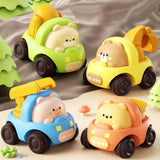 Maxbell Animal Car Toy Brain Development Toys Early Educate Inertial Engineering Car Excavator