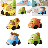Maxbell Animal Car Toy Brain Development Toys Early Educate Inertial Engineering Car Excavator