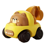 Maxbell Animal Car Toy Brain Development Toys Early Educate Inertial Engineering Car Excavator