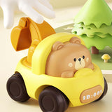 Maxbell Animal Car Toy Brain Development Toys Early Educate Inertial Engineering Car Excavator