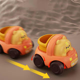 Maxbell Animal Car Toy Brain Development Toys Early Educate Inertial Engineering Car Dump truck
