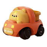 Maxbell Animal Car Toy Brain Development Toys Early Educate Inertial Engineering Car Dump truck