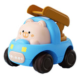 Maxbell Animal Car Toy Brain Development Toys Early Educate Inertial Engineering Car Ladder truck