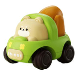 Maxbell Animal Car Toy Brain Development Toys Early Educate Inertial Engineering Car Mixer truck