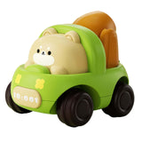 Maxbell Animal Car Toy Brain Development Toys Early Educate Inertial Engineering Car Mixer truck