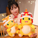 Maxbell Plush Dragon Doll Dragon Stuffed Toy for Car New Year Gift Blessing Souvenir