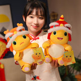 Maxbell Plush Dragon Doll Dragon Stuffed Toy for Car New Year Gift Blessing Souvenir