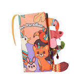 Maxbell Baby Cloth Book Toy Sensory Baby Toys Book for Infant Boys Girls 0-12 Months Pet