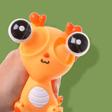 Maxbell Raised Eyes Animal Toy Eye Popping Dragon Toy for Children Goodie Bag Filler Green