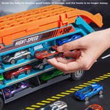 Maxbell Big Hauler Carrier Trucks Storage Transporter Toy for Age 3+ Boys Girls Kids orange