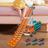 Maxbell Big Hauler Carrier Trucks Storage Transporter Toy for Age 3+ Boys Girls Kids orange