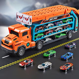 Maxbell Big Hauler Carrier Trucks Storage Transporter Toy for Age 3+ Boys Girls Kids orange