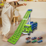 Maxbell Big Hauler Carrier Trucks Storage Transporter Toy for Age 3+ Boys Girls Kids green