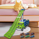 Maxbell Big Hauler Carrier Trucks Storage Transporter Toy for Age 3+ Boys Girls Kids green